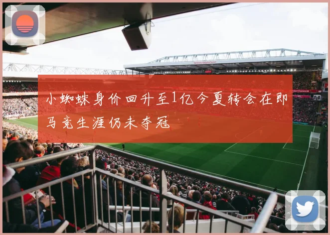 小蜘蛛身价回升至1亿今夏转会在即马竞生涯仍未夺冠